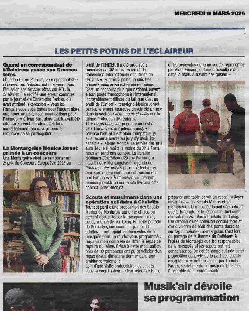 L'Eclaireur 11 mars 2016 Monica Jornet