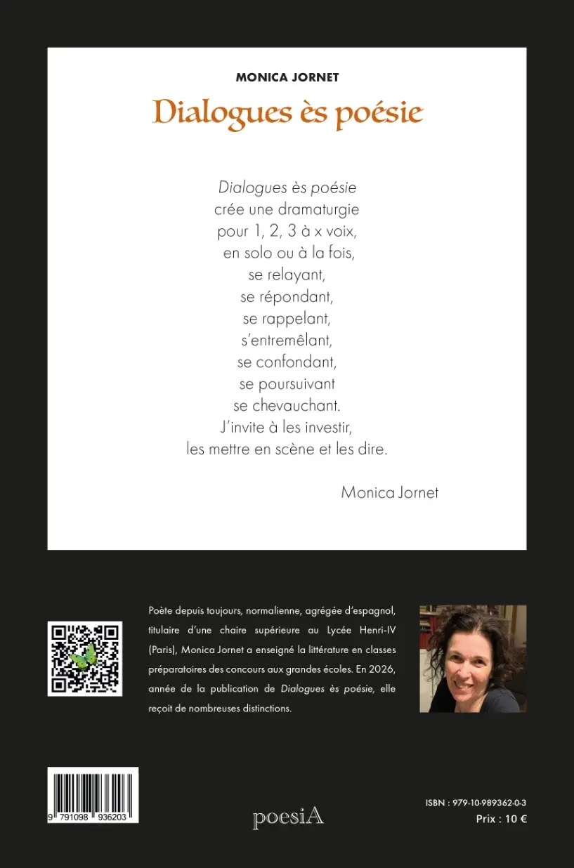 Dialogues ès poésie 4e